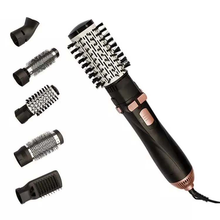 Multi-functional 3-in-1 Salon Negative Ionic hair curling & straightening tools One Step Hair Dryer hot air brush styler