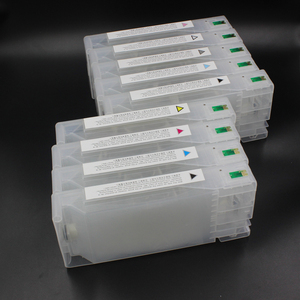 Capacité 350ml 9 <span class=keywords><strong>X</strong></span> Cartouche d'encre rechargeable pour imprimante epson Pro7890 9890 7908 9908 avec puce - Product Image 2