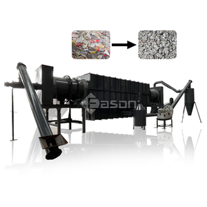 UBC Depopulation Machine <b>Aluminum</b> Cans UBC Carbonization Decoating Furnace Used Beverage Cans Decoating Machine - Product Image 2