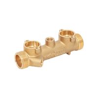 Compteur d'eau de tuyau en laiton Miniature jaune DN25 corps de chaleur à ultrasons compteur de chaleur à ultrasons Premium