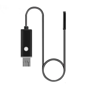 Chống Nước 6 Đèn LED 5.5 Mét 7 Mét Ống Kính 2 Trong 1 Android Điện Thoại Thông Minh USB Nội Soi Kiểm Tra Camera Cho Android/PC Nội Soi