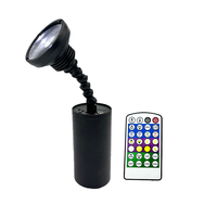 Spot à broches LED Zoom 10W pour les événements de mariage Éclairage d'entrepôt Couleurs blanches blanches chaudes disponibles