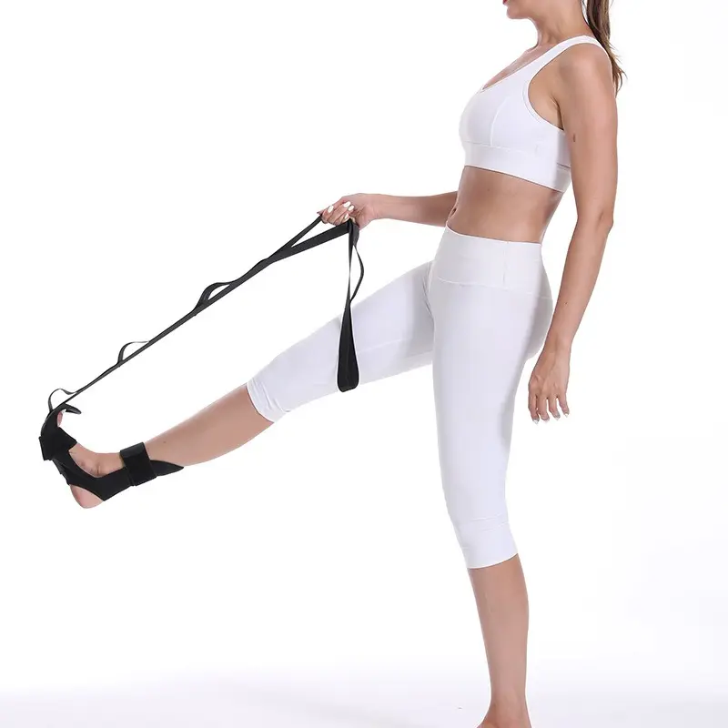 Correia de flexão para ioga, faixa de resistência para treinamento físico esportivo personalizado, correia de reabilitação para pés
