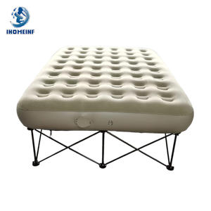 Matras tempat tidur udara lipat, ukuran penuh dengan pompa bawaan - Product Image 2