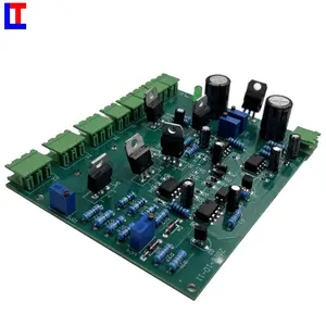 12v עליות PCB לוח PCB ייצור מגבר PCB הרכבה גדר חשמלית עיצוב PCB