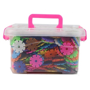 2023 alternativa creativa ed educativa ai mattoncini per bambini giocattoli fai da te con fiocchi di neve - Product Image 2