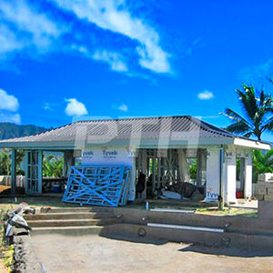 आधुनिक लक्जरी आरामदायक लिविंग मॉड्यूलर घर प्रीफैब होम त्वरित 70 साल के जीवनकाल के साथ प्रकाश स्टील संरचना विला - Product Image 1