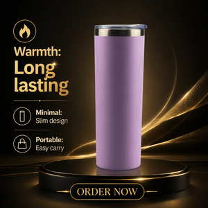 <span class=keywords><strong>Taza</strong></span> de Café de Acero Inoxidable de Doble Pared de 20 oz con Impresión de Pantone Personalizada, Vaso Térmico Delgado con Recubrimiento en Polvo - Product Image 2