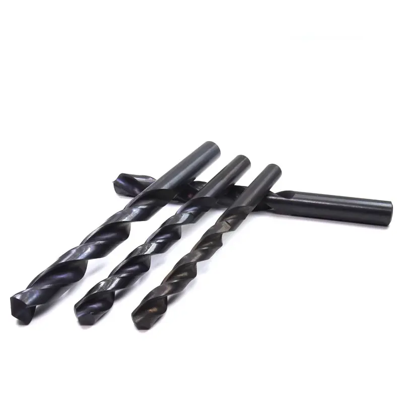 Thép tốc độ cao DIN338 Twist Drill Bits Straight Shank Drill Bit Set cho khoan thép