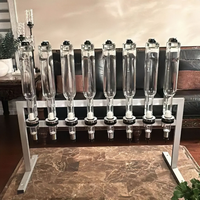 Machine de remplissage de parfums 8 têtes 375 ml, design original, personnalisable, pour une expérience olfactive unique et personnalisée, distributeur de senteurs pour bar à parfums
