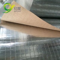 Isolation thermique en feuille réfléchissante FSK, isolation thermique résistante à la chaleur, feuille d'aluminium pour toiture, feuille de kraft