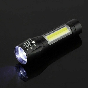 Xúc Tiến bán hàng Pocket LED Đèn pin USB phí Đèn pin Zoomable ngoài trời cao brightother cắm trại bánh xách tay <span class=keywords><strong>Torch</strong></span> - Product Image 6