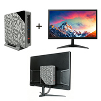 Mini PC de bureau pour le jeu et le télétravail, processeur Core i3 i5 i7 4 cœurs, 16 Go de RAM, SSD 512 Go, faible consommation, Windows 11, ordinateur de bureau compact avec moniteur
