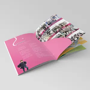 새로운 디자인 주문 터키 성인 잡지 인쇄 포장 서비스
