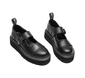 <span class=keywords><strong>Botines</strong></span> de Moda <span class=keywords><strong>para</strong></span> <span class=keywords><strong>Mujer</strong></span>, de Cuero Genuino, Tacón Grueso, Punta Redonda, Tallas Grandes, Suela Gruesa, Zapatos <span class=keywords><strong>para</strong></span> Caminar, <span class=keywords><strong>para</strong></span> Oficina y Universidad - Product Image 5