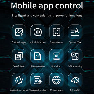 Écran de fenêtre arrière de voiture intelligent avec affichage LED MC3 personnalisé, affichage 16:9, utilisation en extérieur, gestion de contenu à distance, conception de film flexible - Product Image 4