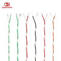 Kabel Termokopel AFS Tipe K J E N T, Kawat Berpilin, Multi-strand, Berisolasi FEP, Kabel Kompensasi Termokopel