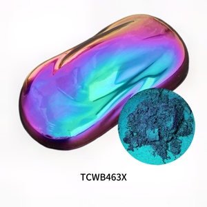 <span class=keywords><strong>Pigment</strong></span> Mica Vert Doré Caméléon Oxyde de Fer pour Revêtement Automobile Effet Hyper-Changement de Couleur Taille de Particule 30-100UM TCOWO - Product Image 3