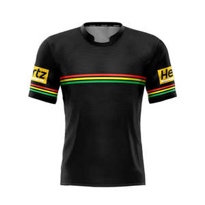 Ensemble Maillot et Short de Rugby NRL 2026 pour Homme – Tenue Formelle Respirante en Tricot avec Capuche Imprimée Équipe Pathers - Product Image 2