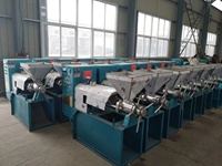 Presse à huile de colza de bonne qualité, machine à fabriquer de l'huile d'arachide, machine de pressage à froid pour huile de noix de coco et de soja 100-500 kg/h