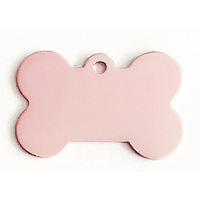 Plaques d'identification pour chien en métal en forme d'os, personnalisées, plaques d'identification pour chien en forme personnalisée, plaque de nom, pendentif