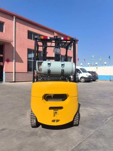 中国1.5T 2.5T 3T 3.5T 4t日本发动机日产K25液化石油气叉车，带三重5m桅杆侧移位器 - Product Image 6