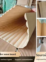 Panneaux muraux en MDF flexibles, incurvés, en rouleau, pliables, écologiques, design moderne, meubles, murs intérieurs, décoratifs