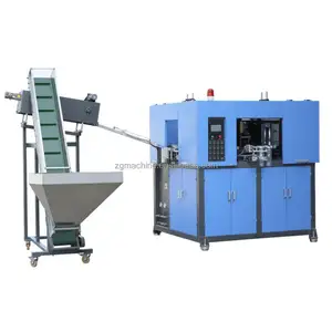 Low Cost Fully Automatic Plastic Bottle Making Machine 2 Cavity Beverage Bottle Stretch Blow Moulding Machine