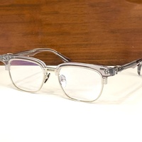 Medische Hot Selling Biker Sexy Meisje Verstelbare Luie Anti Straling Retro Donkergroene Unisex Bijziendheid Oogbril Voor Mannen Frame