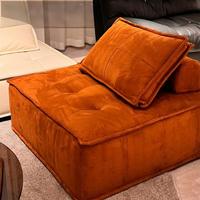 Canapé d'angle moderne capitonné, gain de place, inclinable, garni d'éponge, compressé sous vide |   Compact et confortable pour les maisons minuscules