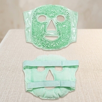 Masque facial réutilisable pour thérapie chaude et froide, confortable, personnalisé, en gel, pour soulager la douleur, compresse de glace pour les yeux/le visage, soulagement des poches sous les yeux, soin beauté du visage