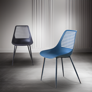 Chaise Ergonomique en Plastique de Designer Nordique, Vente en Gros Usine, Mobilier Domestique pour Cuisine, Salon, Chambre à Coucher, Salle à Manger - Product Image 6