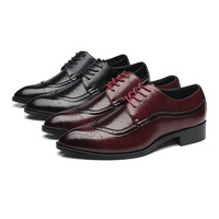 Chaussures Oxford habillées pour hommes, confortables, avec soutien de la voûte plantaire, à lacets, bout fermé, pour mariage et bureau