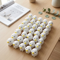Figurines décoratives en jade blanc en gros : poussin, ours, Snoopy – Cristaux naturels de guérison, écologiques, thème amour pour la décoration intérieure