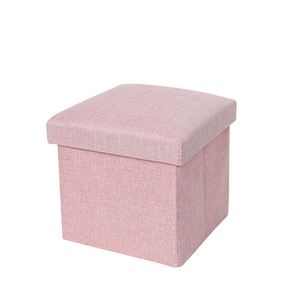 <b>Folding</b> <b>Sofa</b> Multi-purpose Foldable Fabric Cube Stool Ottoman Memory Foam Versatile Space-Saving Storage Organizer Seat - Product Image 5