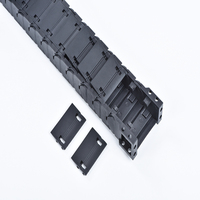 DONGJUN 25x38mm Nylon brücke Typ Tank kabel Schlepp kette Kabel träger für Lasers chneid maschine
