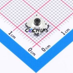 GT-TC055A-H038-L2 Tactile Switch SMD Switch Round Button Vertical Mount 6.4mm 6mm - Product Image 1