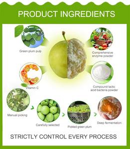 Prune enzymatique de qualité alimentaire à marque privée, coupe-faim, enzyme fruitée, prune santé, prune séchée à base de plantes, brûleur de graisse - Product Image 5