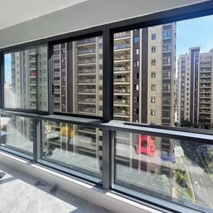 <span class=keywords><strong>หน้าต่างบานเลื่อน</strong></span>โลหะผสมไทเทเนียมแมกนีเซียม กรอบบางแบบมินิมอล ประตูบานเลื่อนแบบเงียบ หน้าต่างแบบรวมสำหรับระเบียงและห้องครัว - Product Image 4