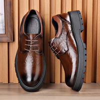 Mocassins rétro de conduite en cuir véritable avec doublure en maille, à lacets, respirants, antidérapants, tendance mode