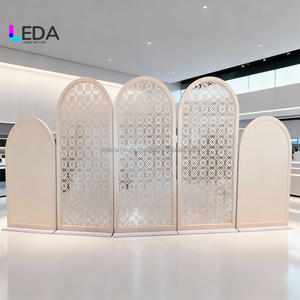 ซุ้มแต่งงานสไตล์โมร็อกโก LEDA ชุดฉากหลังงานแต่งงานแบบฉลุลาย ฉากหลังงานปาร์ตี้ ตกแต่งเวที ฉากอะคริลิค - Product Image 1
