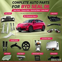 Vente en gros pour BYD Seal 06 DM-i EV 2024-2026, Kit carrosserie complet d'origine, pare-chocs, phares, portières, capot, ailes, coffre, pièces de rechange en stock
