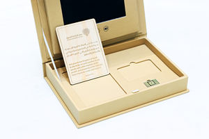 Luxe 7 pouces LCD écran interrupteur vidéo musique cadeau lecteur carton mariage présentation vidéo boîte pour les Promotions d'affaires - Product Image 2