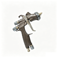 Pistola de Pulverización LVMP ROKO WS500 600ml 1.3mm, Cuerpo de Aleación de Aluminio, Alimentación por Gravedad, Pulverizador de Pintura Neumático Industrial y Automotriz OEM