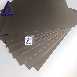 Fogli di Tantalio di Alta Qualità, Purezza <span class=keywords><strong>99</strong></span>,95%, Superficie Lucidata, Colore Argento, per Uso Industriale - Product Image 2