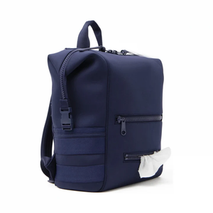 Bolsa de mamá multifuncional impermeable para pañales de bebé, bolsa de día con logotipo personalizado, mochila grande de neopreno para pañales - Product Image 1