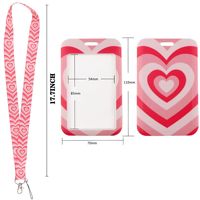 Porte-cartes en polyester personnalisé, sangle de cou, étui pour badge, cordon avec mousqueton en métal, presse à chaud, porte-clés