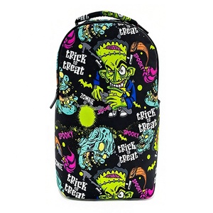 Sac à dos Graffiti Trick or Treat, sac d'école léger et cool ZOMBIE, sac à dos décontracté pour filles, garçons, enfants, voyage, ordinateur portable - Product Image 1
