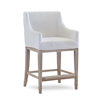Tabouret de bar en bois massif au design moderne