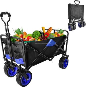 Venta de fábrica Carro plegable para acampar Calificación 80kg de peso Carro utilitario - Product Image 6